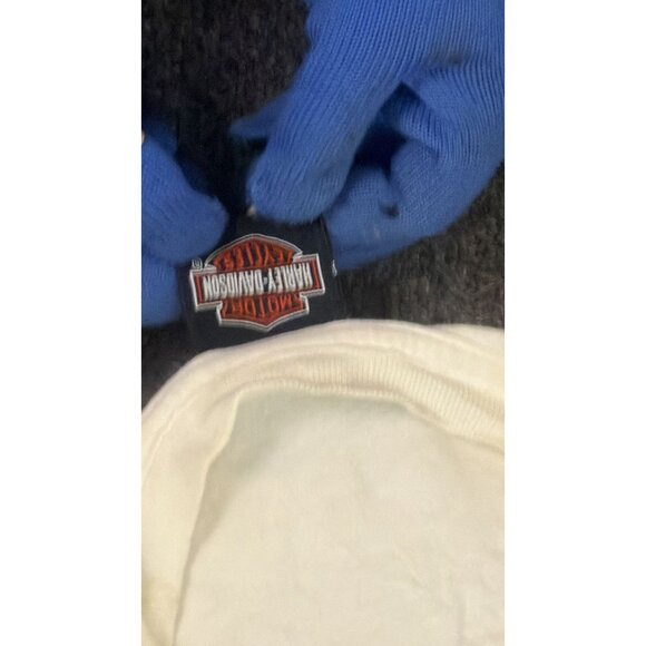 Harley Davidson 115th Anniversary T-Shirt Mens 2XL White Asheville NC Graphic - Picture 2 of 4